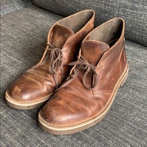 Clark’s Desert Boots - Men 11 - Brown